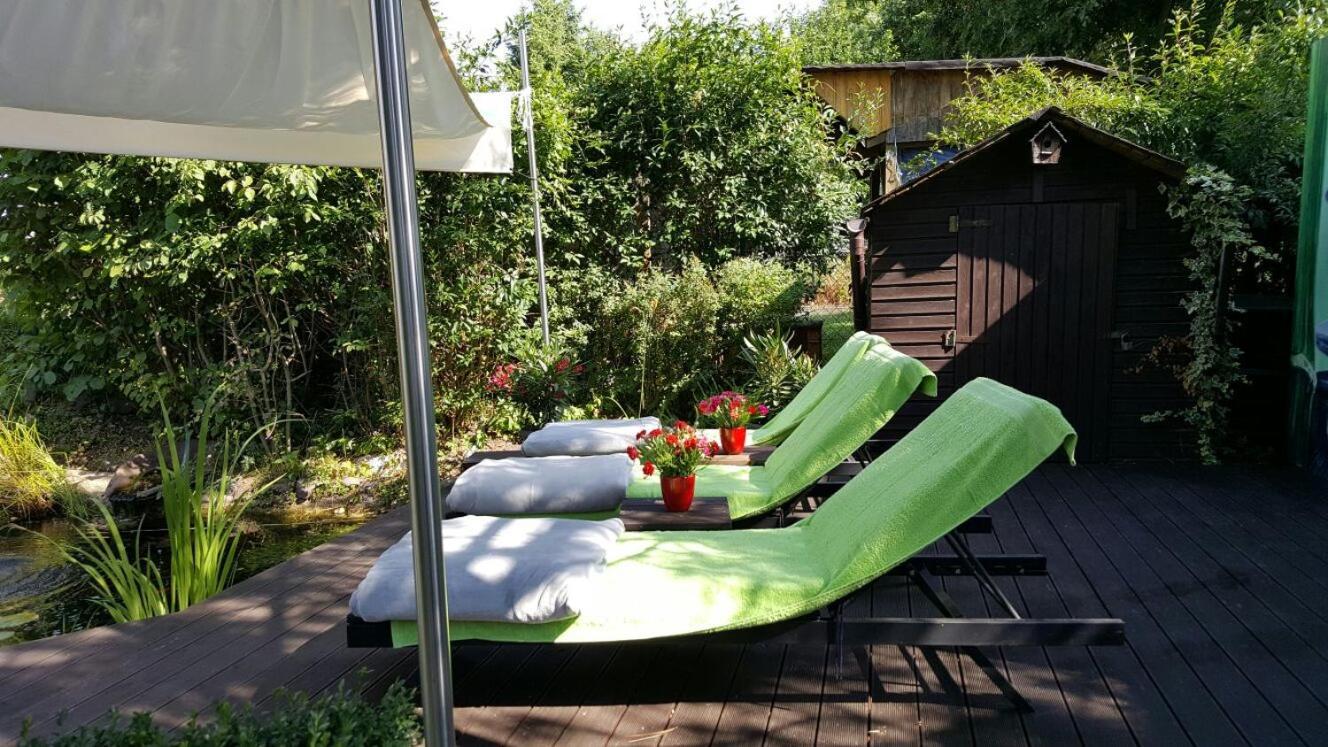 Deluxe Doppelzimmer Nordhausen Esterno foto